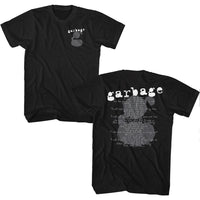 Thumbnail for GARBAGE-1 CRUSH LYRICS-BLACK ADULT S/S TSHIRT