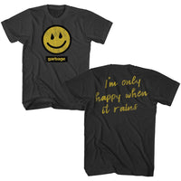 Thumbnail for GARBAGE-RAIN SMILEY-SMOKE ADULT S/S TSHIRT