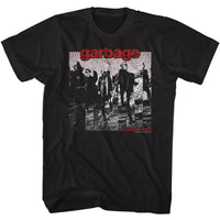 Thumbnail for GARBAGE-GARBAGE 1993-BLACK ADULT S/S TSHIRT