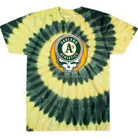 Thumbnail for Oakland Athletics Steal Your Base Tie-Dye Tie-Dye T-Shirt