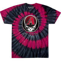 Thumbnail for Arizona Diamondbacks Steal Your Base Tie-Dye T-Shirt