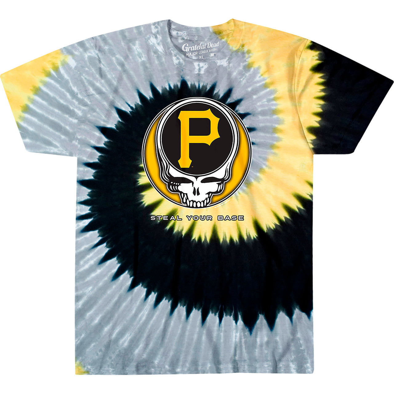 Pittsburgh Pirates Steal Your Base Tie-Dye T-Shirt