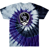 Thumbnail for Colorado Rockies Steal Your Base Tie-Dye T-Shirt