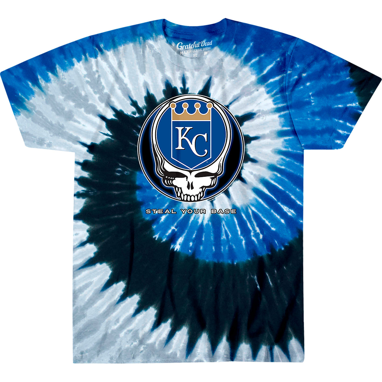 Kansas City Royals Steal Your Base Tie-Dye T-Shirt