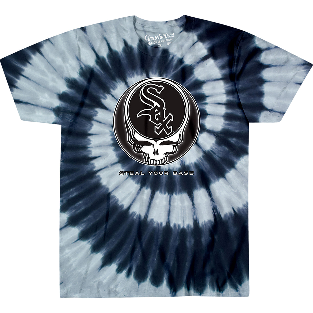 Chicago White Sox Steal Your Base Tie-Dye T-Shirt