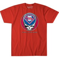 Thumbnail for Philadelphia Phillies Steal Your Base Red Athletic T-Shirt