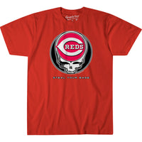 Thumbnail for Cincinnati Reds Steal Your Base Red Athletic T-Shirt
