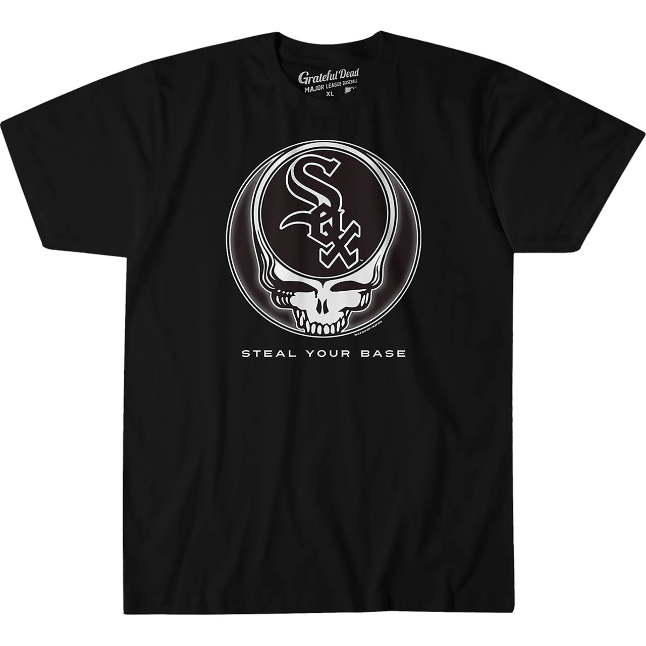 Chicago White Sox Steal Your Base Black Athletic T-Shirt