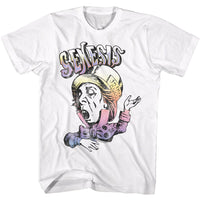Thumbnail for GENESIS-GENESIS RAINBOW HATTER-WHITE ADULT S/S TSHIRT