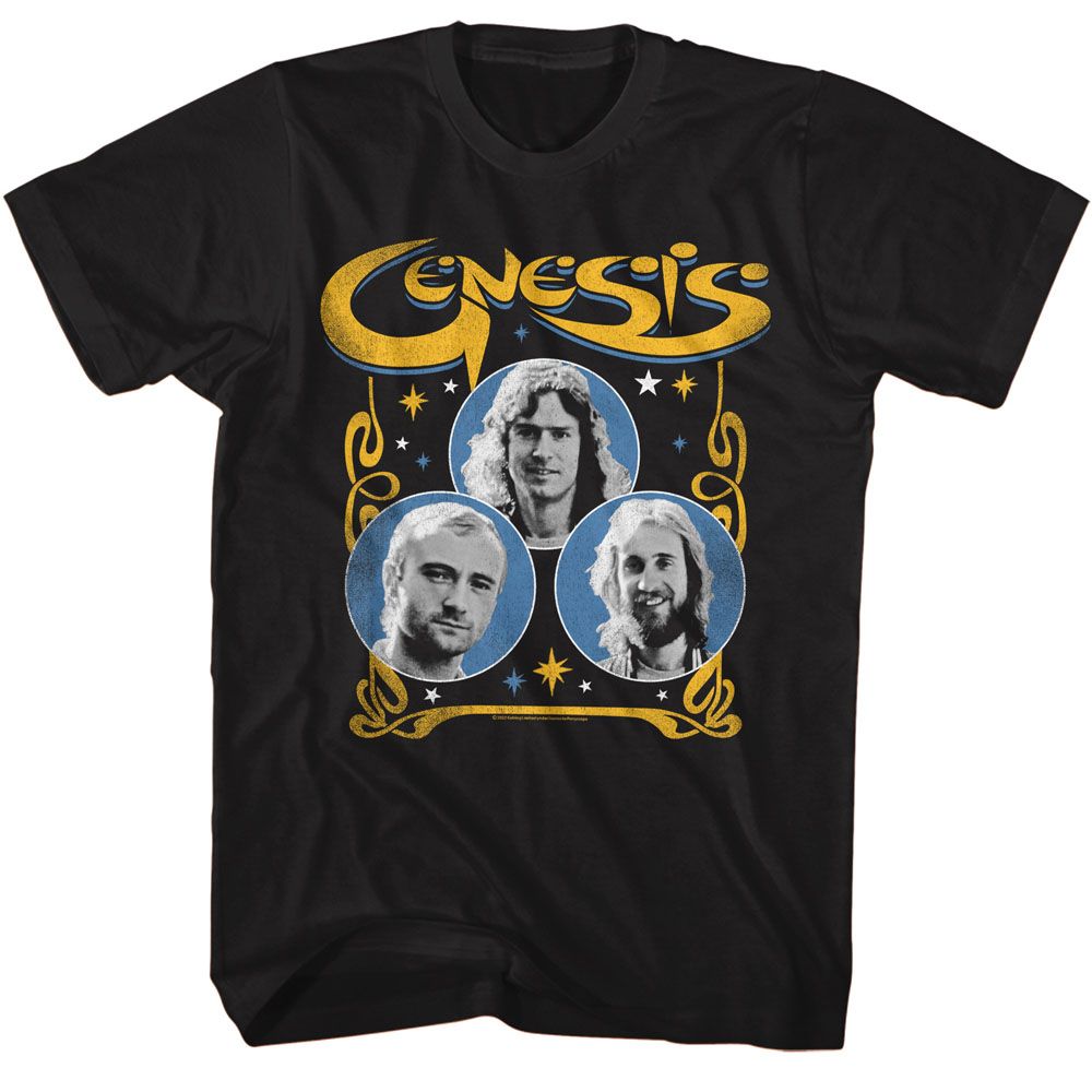 GENESIS-GENESIS 3 PHOTOS-BLACK ADULT S/S TSHIRT