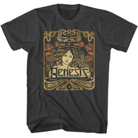 Thumbnail for GENESIS-GENESIS ART NOVEAU STYLE-SMOKE ADULT S/S TSHIRT