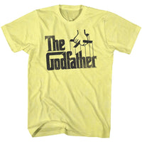 Thumbnail for GODFATHER-LOGO-YELLOW HEATHER ADULT S/S TSHIRT