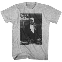 Thumbnail for GODFATHER-THE DON AGAIN-GRAY HEATHER ADULT S/S TSHIRT