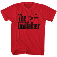 Thumbnail for GODFATHER-LOGO BLACK-RED ADULT S/S TSHIRT