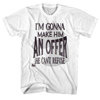 Thumbnail for GODFATHER-SWIRLEH-WHITE ADULT S/S TSHIRT