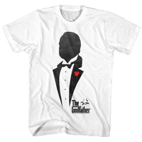 Thumbnail for GODFATHER-GODFATHER SILHOUETTE-WHITE ADULT S/S TSHIRT