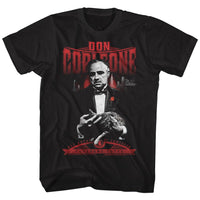 Thumbnail for GODFATHER-EL DON-BLACK ADULT S/S TSHIRT