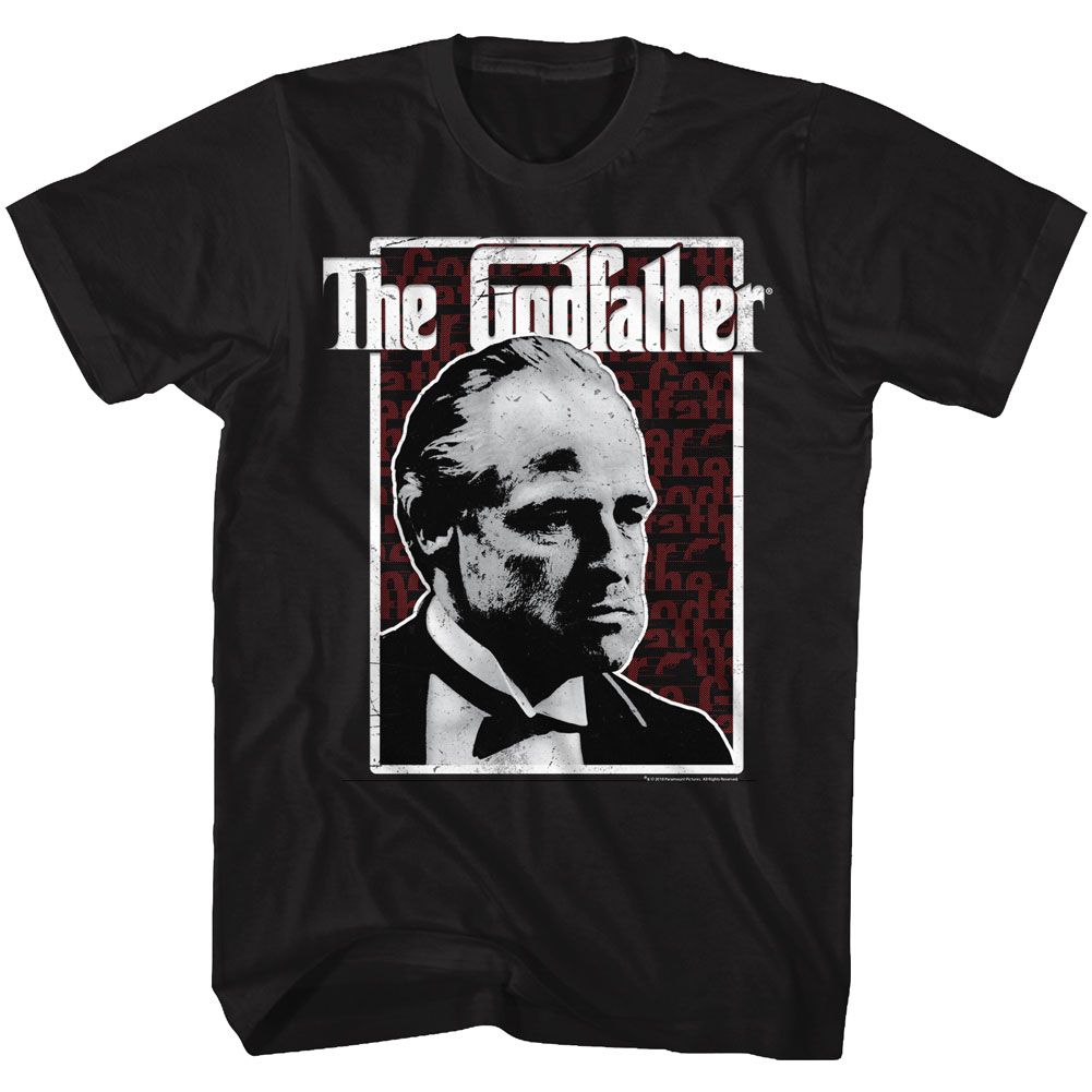 GODFATHER-SEEING RED-BLACK ADULT S/S TSHIRT