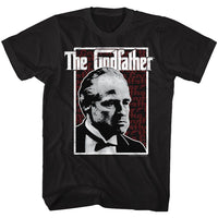Thumbnail for GODFATHER-SEEING RED-BLACK ADULT S/S TSHIRT