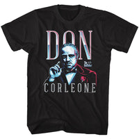 Thumbnail for GODFATHER-DON CORLEONE-BLACK ADULT S/S TSHIRT