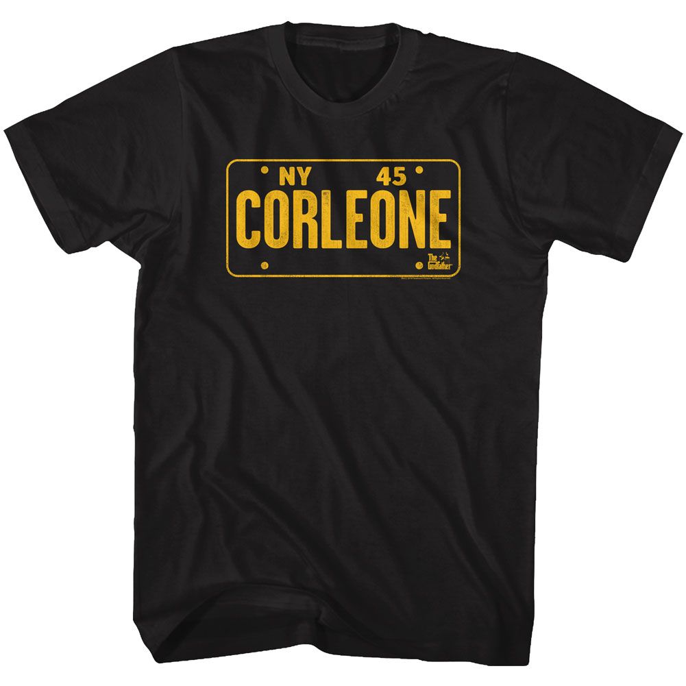 GODFATHER-NY45-BLACK ADULT S/S TSHIRT