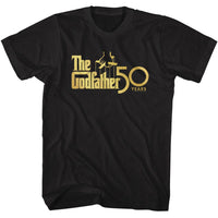 Thumbnail for GODFATHER-GODFATHER 50 YEARS-BLACK ADULT S/S TSHIRT
