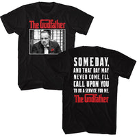Thumbnail for GODFATHER-GODFATHER DO A SERVICE-BLACK ADULT S/S TSHIRT