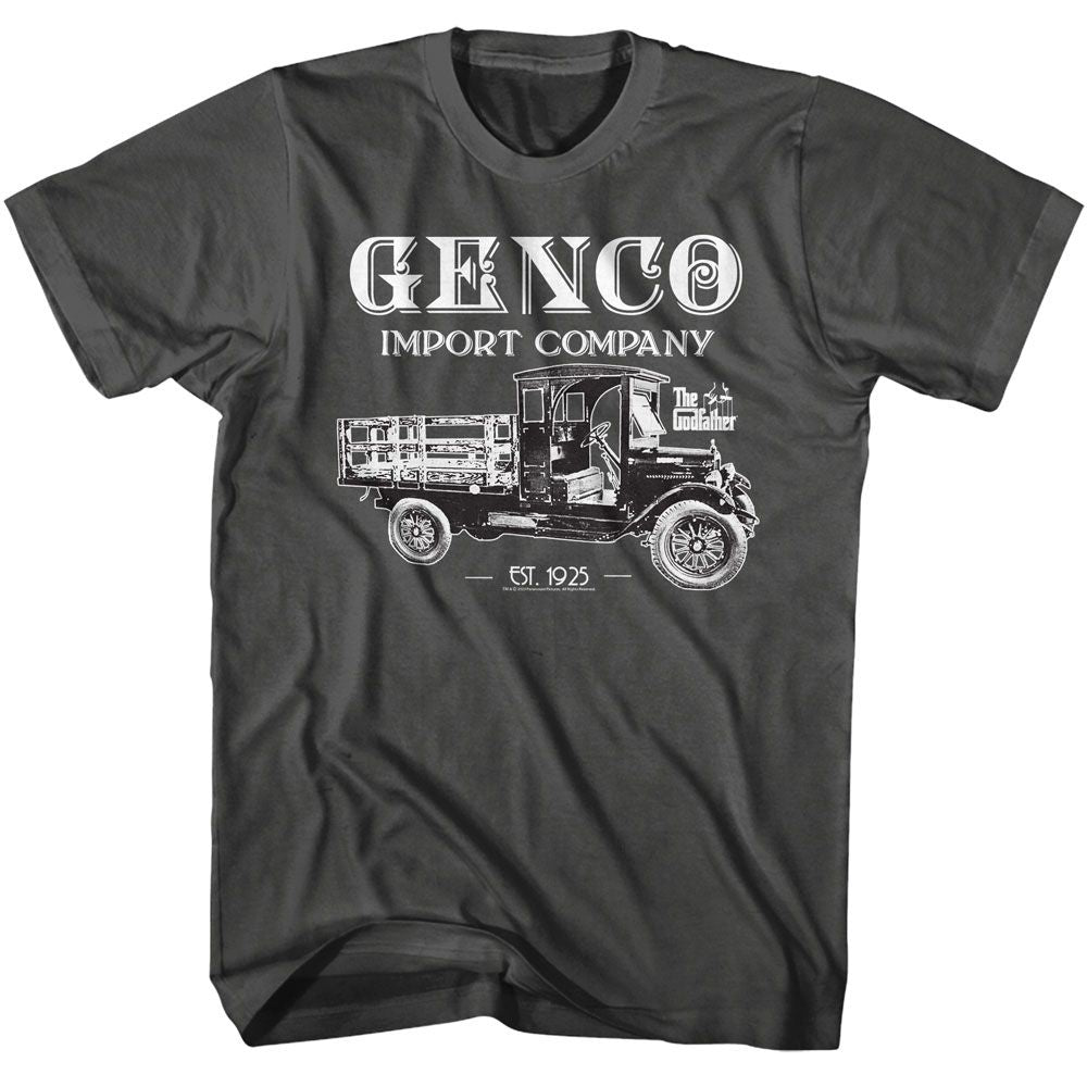 GODFATHER-GODFATHER GENCO IMPORT TRUCK-SMOKE ADULT S/S TSHIRT