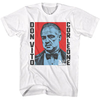 Thumbnail for GODFATHER-GODFATHER DON VITO CORLEONE-WHITE ADULT S/S TSHIRT