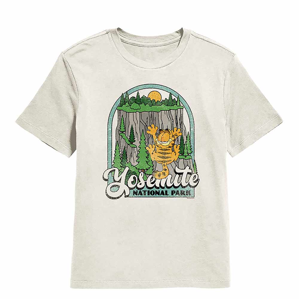 Garfield Yosemite Climb Kids T-Shirt