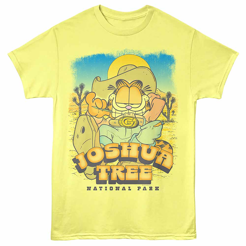 Garfield Joshua Tree Adult T-Shirt