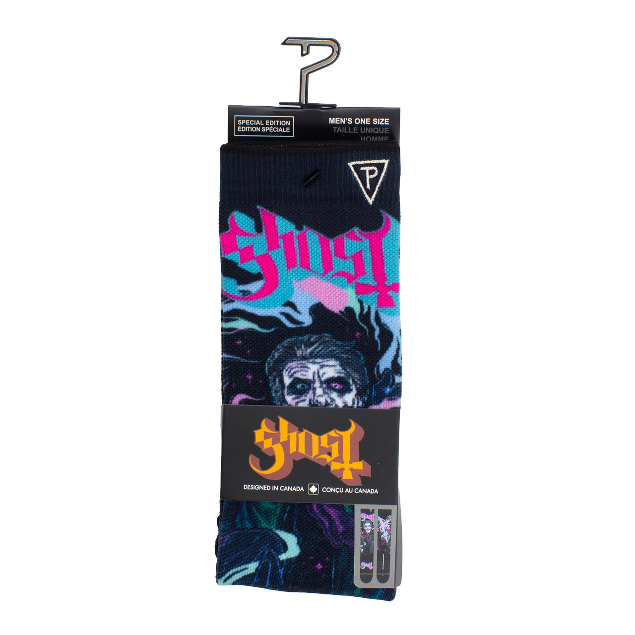 GHOST HYPNOSIS SOCKS, 1 PAIR
