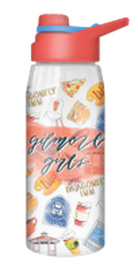 Thumbnail for Gilmore Girls Watercolor Pattern Icons  28oz Water Bottle w Screw Lid – 12 pc ppk ($5.50 each)