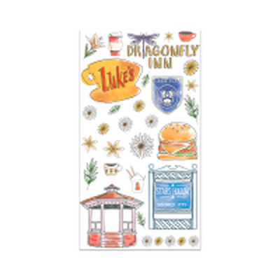 Gilmore Girls Painted Landmarks And Icons  32ct Guest Napkins – 24 pc ppk ($3.25 each)