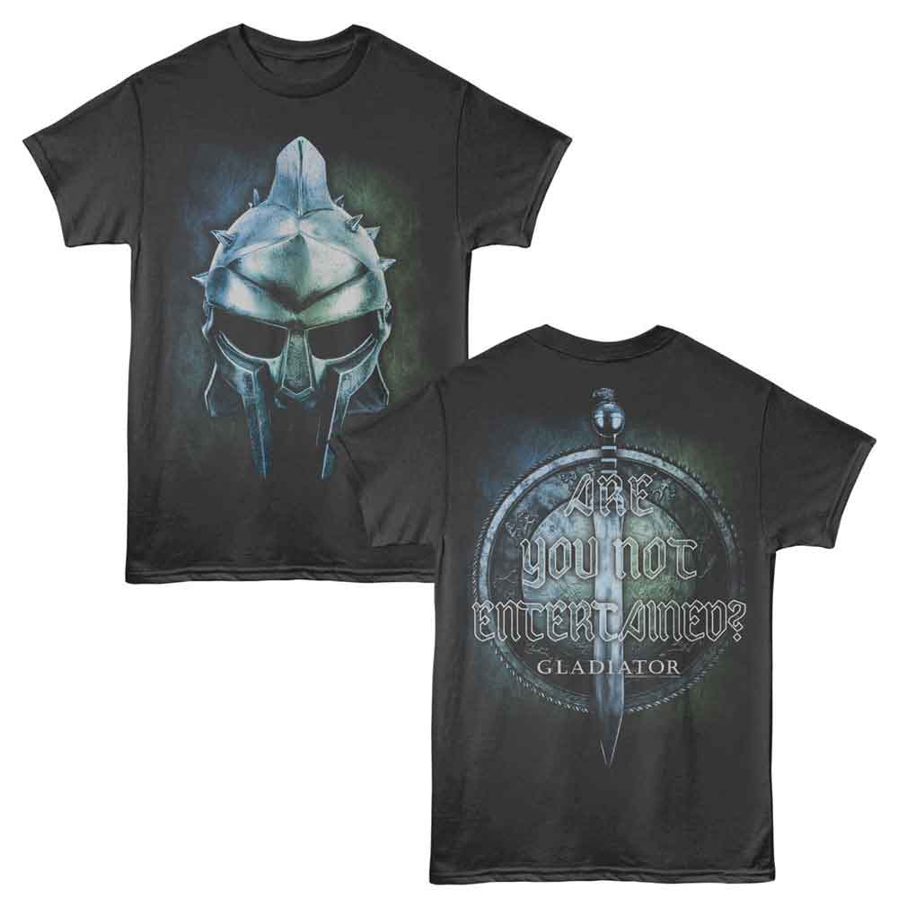 GLADIATOR-GLADIATOR HELMET F B-SMOKE ADULT S/S TSHIRT ***F&B***