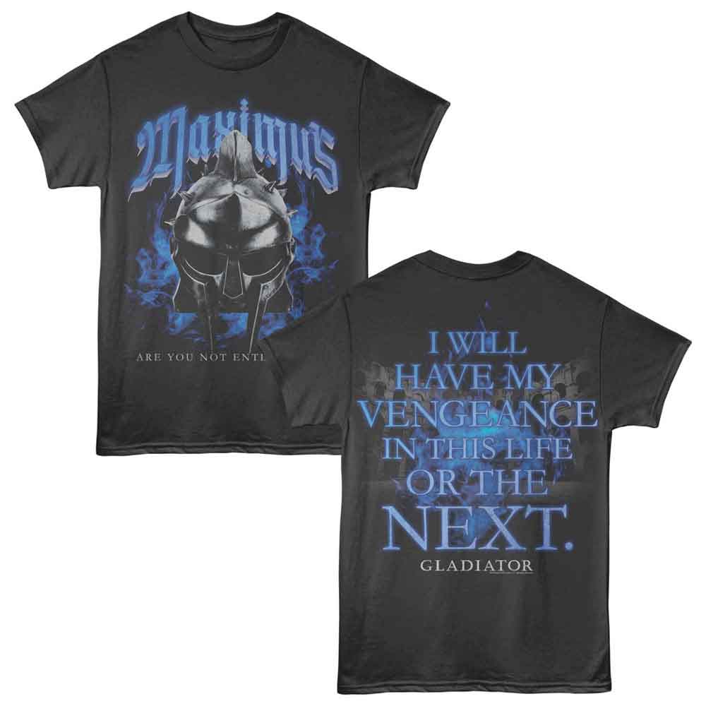GLADIATOR-GLADIATOR MAXIMUS F B-SMOKE ADULT S/S TSHIRT ***F&B***