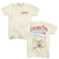 Thumbnail for GOLDEN TEE-GOLDEN TEE FORE-NATURAL ADULT S/S TSHIRT ***F&B***