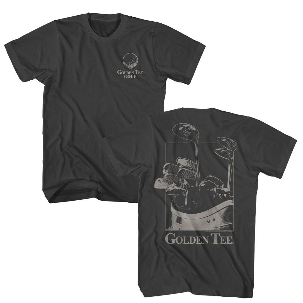 GOLDEN TEE-GOLDEN TEE GOLF CLUBS F B-SMOKE ADULT S/S TSHIRT ***F&B***