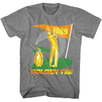 Thumbnail for GOLDEN TEE-GOLDEN TEE EST 1989-GRAPHITE HEATHER ADULT S/S TSHIRT