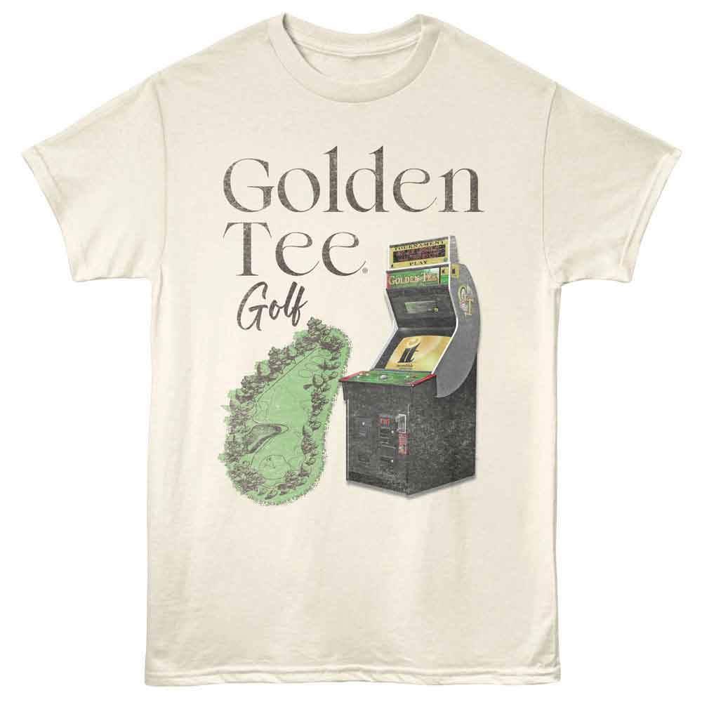 GOLDEN TEE-GOLDEN TEE SWING SOFTER-NATURAL ADULT S/S TSHIRT