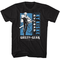 Thumbnail for GUILTY GEAR-GUILTY GEAR BLOCKED OUT KY-BLACK ADULT S/S TSHIRT