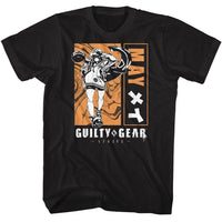Thumbnail for GUILTY GEAR-GUILTY GEAR BLOCKED OUT MAY-BLACK ADULT S/S TSHIRT