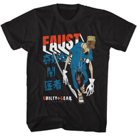 Thumbnail for GUILTY GEAR-GUILTY GEAR FAUST-BLACK ADULT S/S TSHIRT