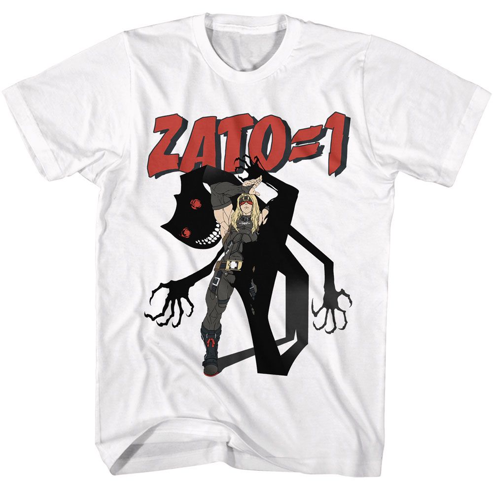 GUILTY GEAR-GUILTY GEAR ZATO 1-WHITE ADULT S/S TSHIRT