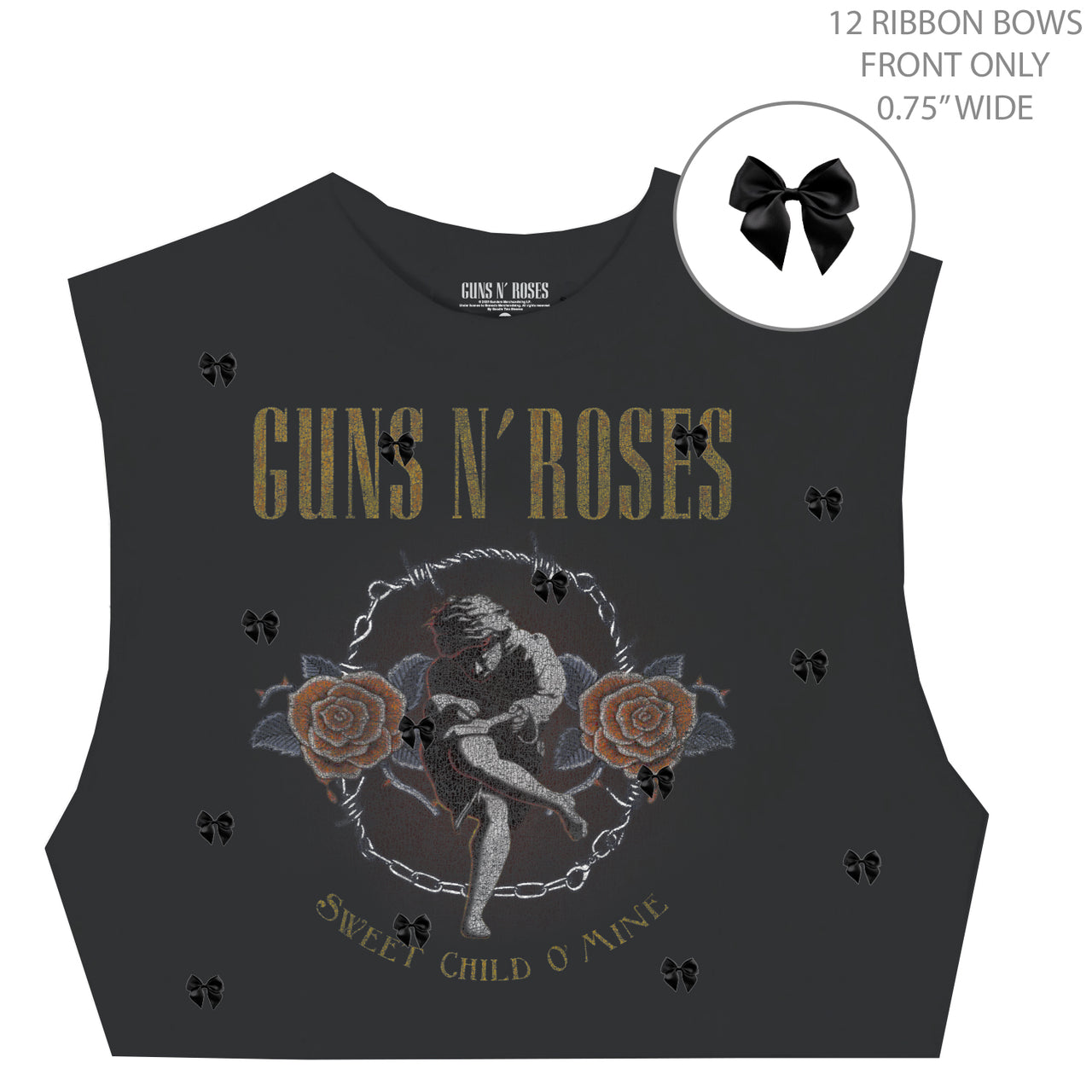 Guns n Roses - GNR Sweet Cherub Juniors Crop Top