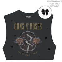Thumbnail for Guns n Roses - GNR Sweet Cherub Juniors Crop Top