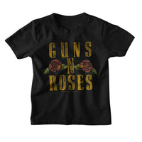 Thumbnail for Guns N Roses - Logo And Roses Youth T-Shirt
