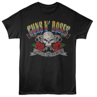 Thumbnail for GUNS N ROSES-GNR AFD PISTOLS AND SKULL-BLACK ADULT S/S TSHIRT