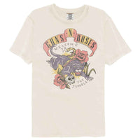 Thumbnail for GUNS N ROSES-GNR TATTOO STYLE JUNGLE-IVORY ADULT S/S COMFORT COLOR TSHIRT