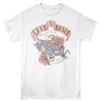 Thumbnail for GUNS N ROSES-GNR TATTOO STYLE JUNGLE-WHITE ADULT S/S TSHIRT